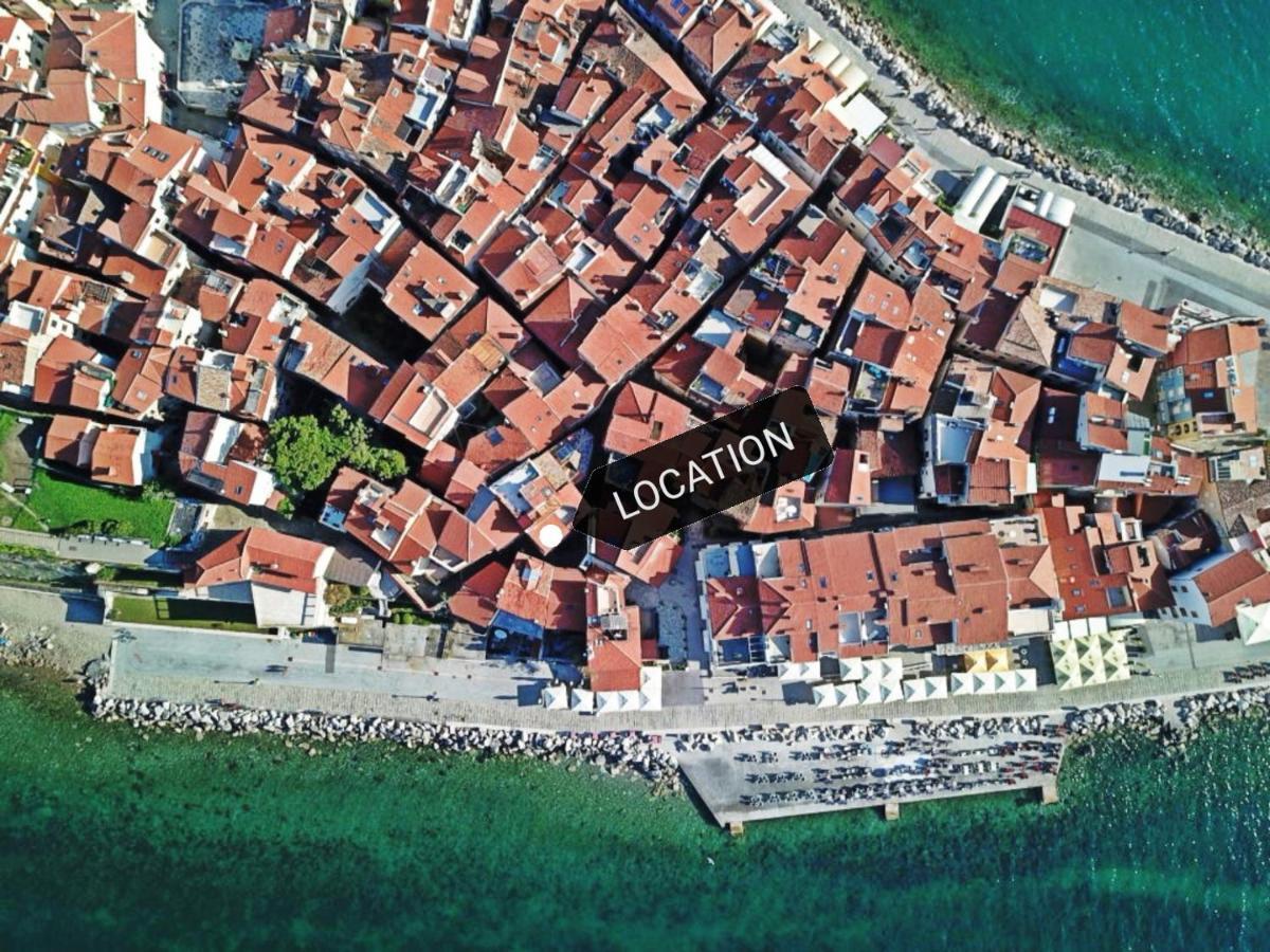 Ribiska Hisa - Old Piran Fisherman'S House Exteriör bild